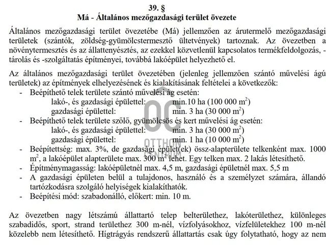 Eladó telek Sződ 300 nm