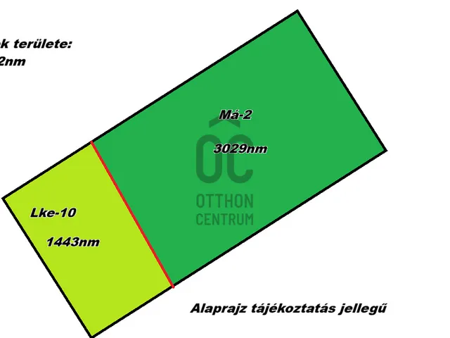 Eladó telek Fót 4472 nm