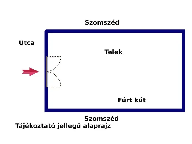 Eladó telek Szabadbattyán 800 nm