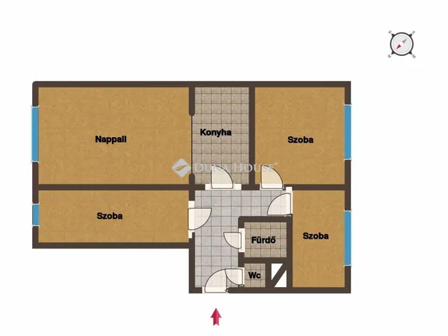 Eladó lakás Székesfehérvár, Kígyó utca 62 nm