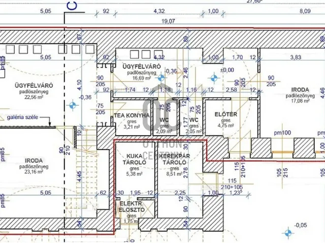 Eladó kereskedelmi és ipari ingatlan Budapest VI. kerület 108 nm