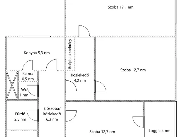 Eladó lakás Budapest III. kerület, Óbuda 66 nm