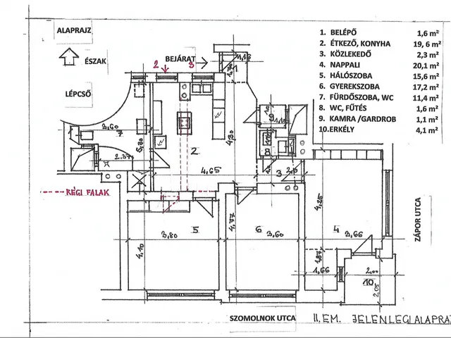 Eladó lakás Budapest III. kerület, Óbuda 93 nm