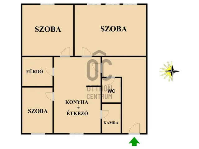 Eladó lakás Szombathely, Belváros, Wesselényi Miklós utca 60 nm