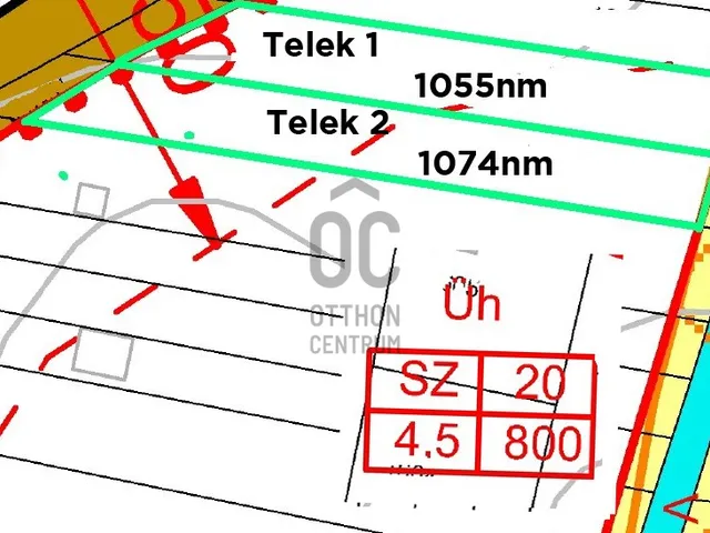 Eladó telek Pilisvörösvár 2129 nm
