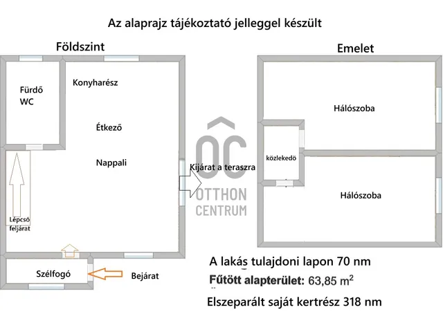 Eladó ház Szigethalom, Fiumei utca 63 nm