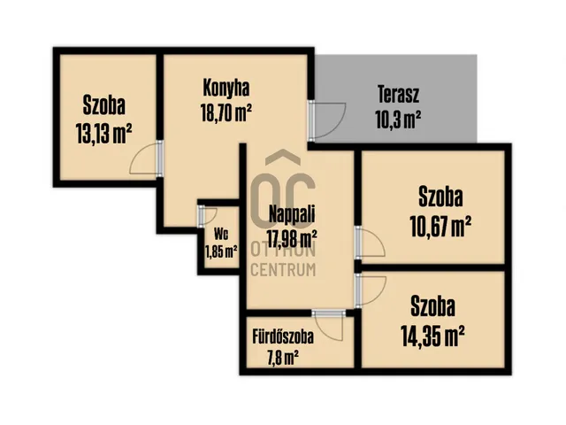 Kiadó lakás Pécel 90 nm