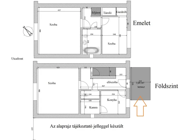 Eladó ház Budapest XIX. kerület, Kertváros, Kelet utca 14 75 nm
