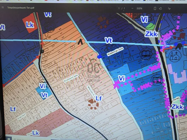 Eladó telek Pécel 1230 nm