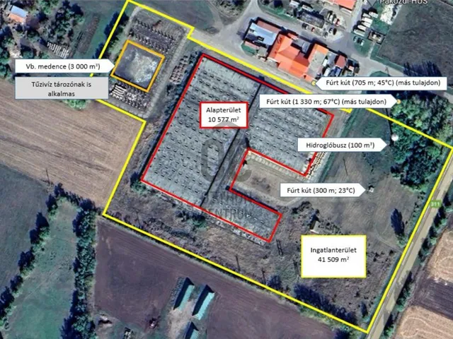 Eladó kereskedelmi és ipari ingatlan Cegléd 10557 nm
