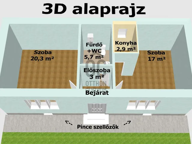 Eladó lakás Eger, Hatvanihóstya 49 nm