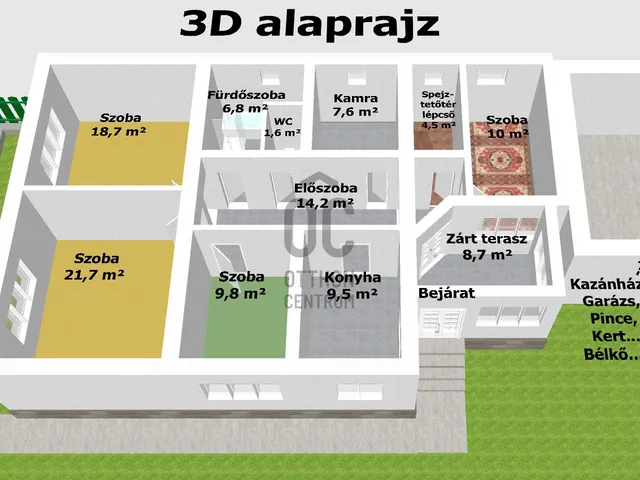 Eladó ház Bélapátfalva 113 nm