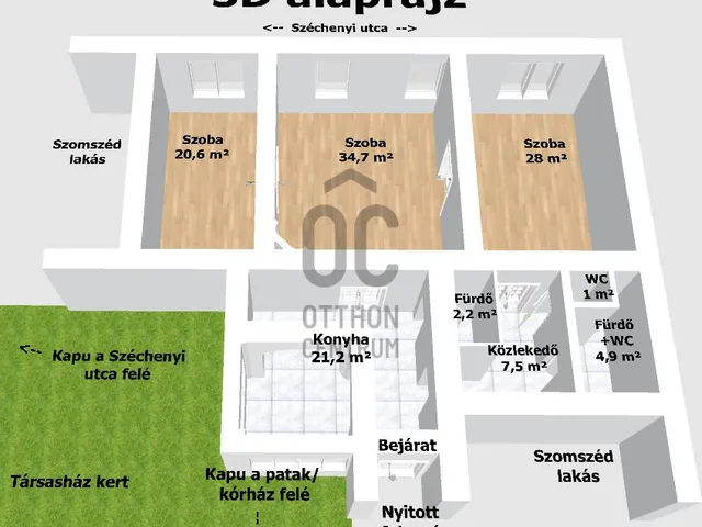 Eladó lakás Eger, Belváros 123 nm
