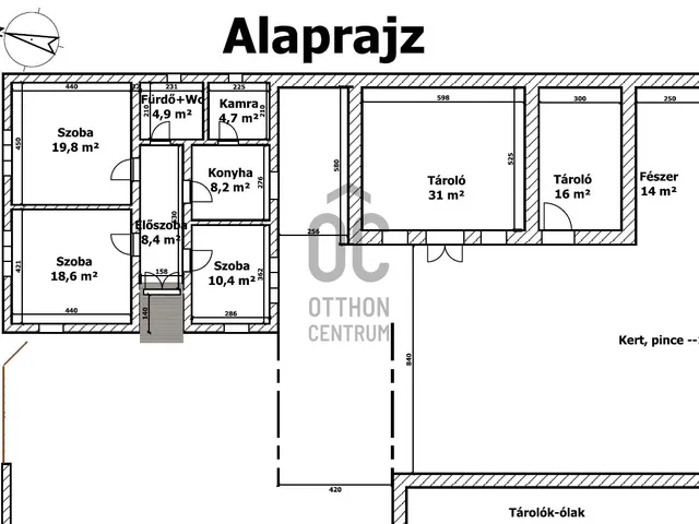 Eladó ház Demjén 75 nm