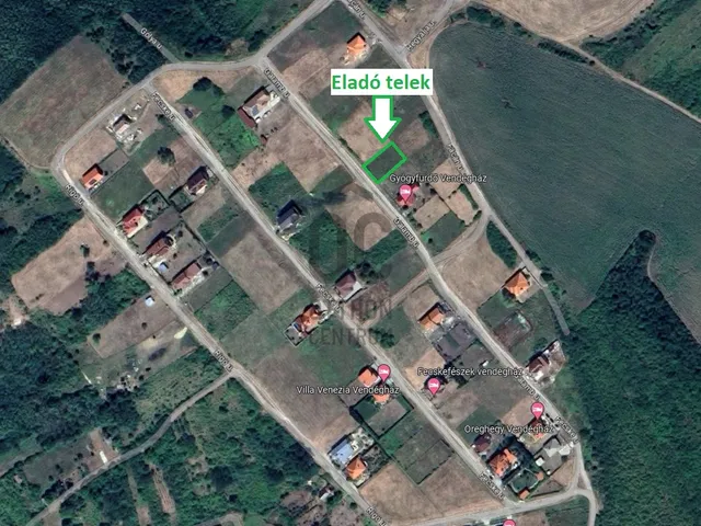 Eladó telek Egerszalók, Kertváros 608 nm