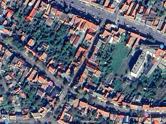 Eladó telek Eger, Hatvanihóstya 224 nm