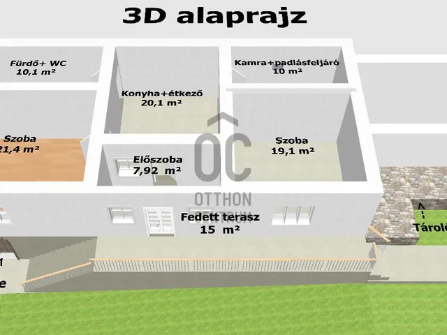 Eladó ház Nagyvisnyó 88 nm
