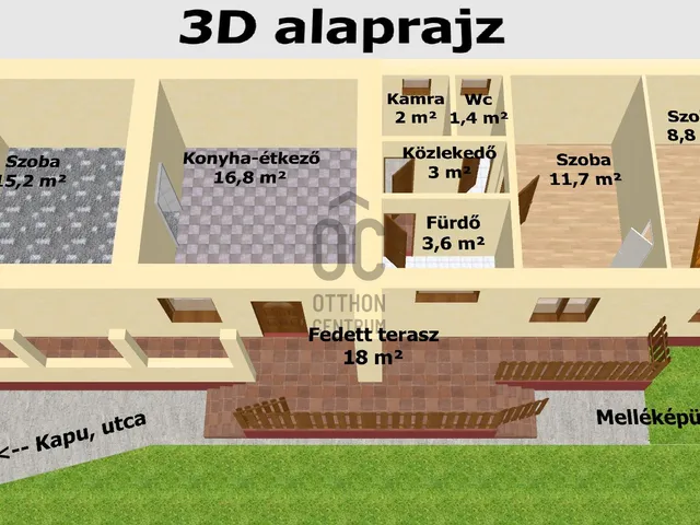 Eladó ház Cserépfalu 62 nm
