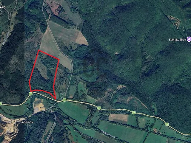 Eladó mezőgazdasági ingatlan Sirok 186743 nm
