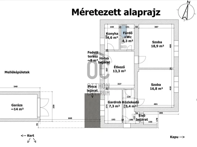 Eladó ház Eger, Lajosváros 70 nm