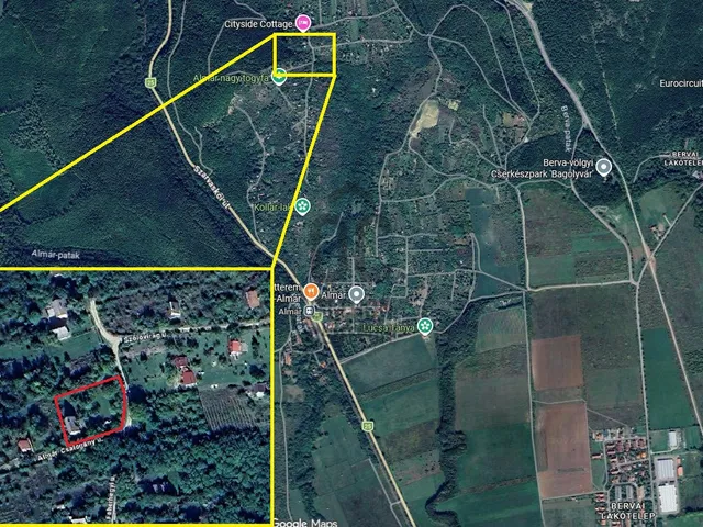 Eladó telek Eger 1348 nm