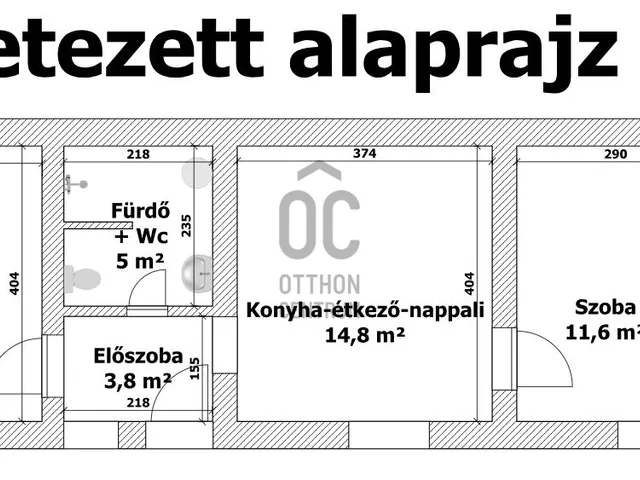 Eladó ház Egerbocs 52 nm