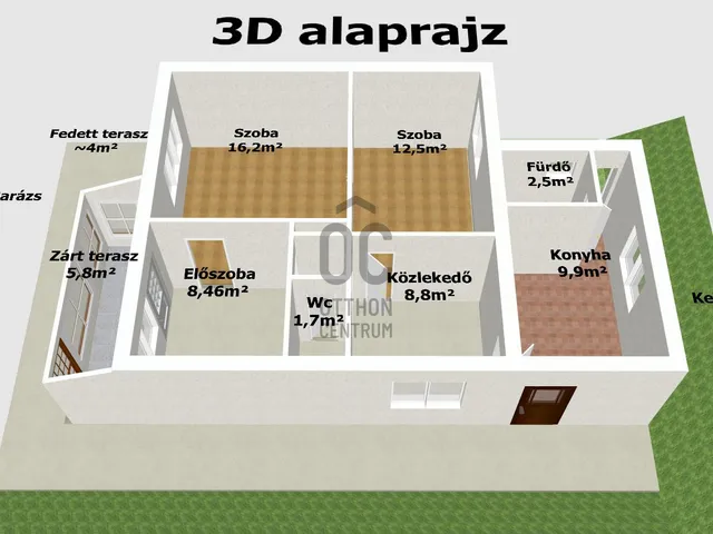 Eladó ház Egercsehi 58 nm