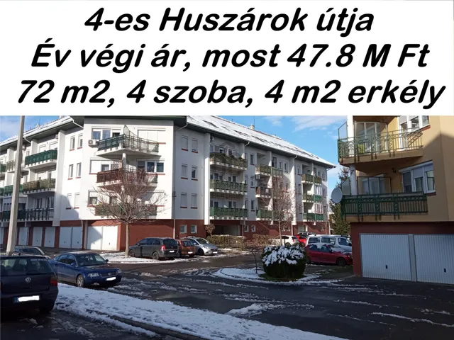 Eladó lakás Nyíregyháza 72 nm