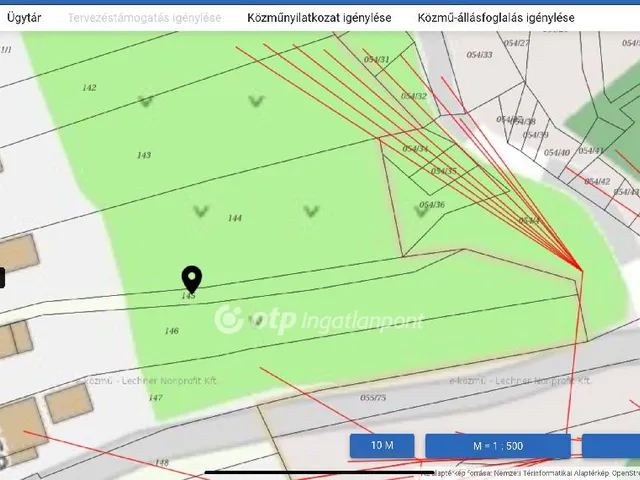 Eladó telek Andornaktálya 676 nm