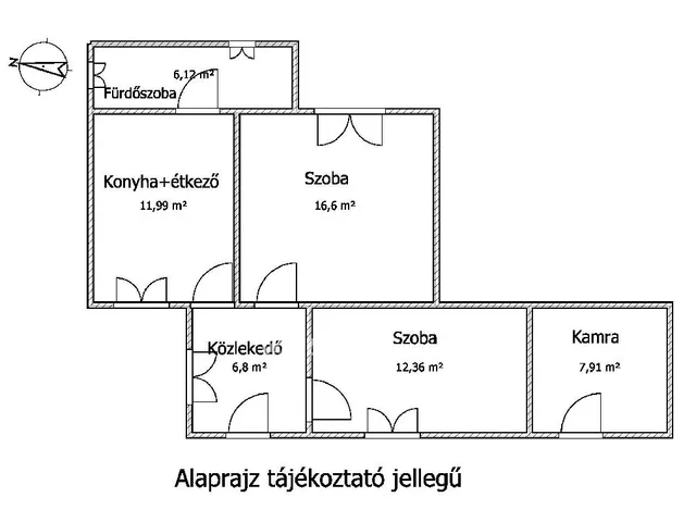 Eladó ház Lőrinci, csendes környék 62 nm