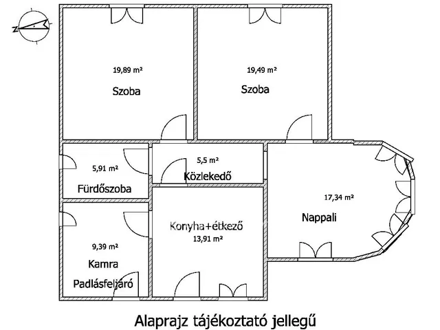 Eladó ház Karácsond 88 nm