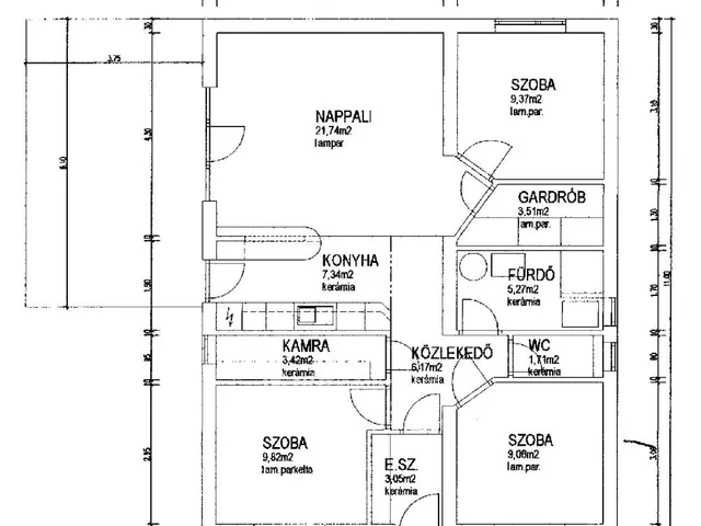 Eladó ház Gyöngyöshalász 81 nm