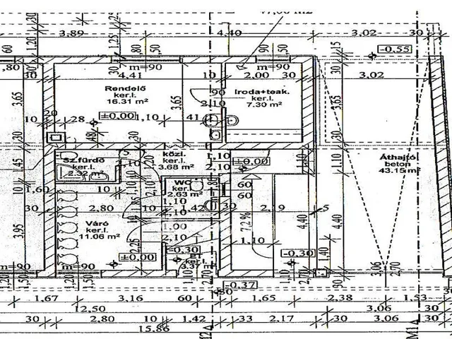 Eladó kereskedelmi és ipari ingatlan Eger 47 nm