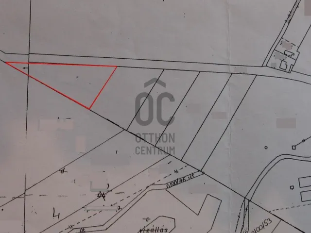 Kiadó telek Komárom 5348 nm