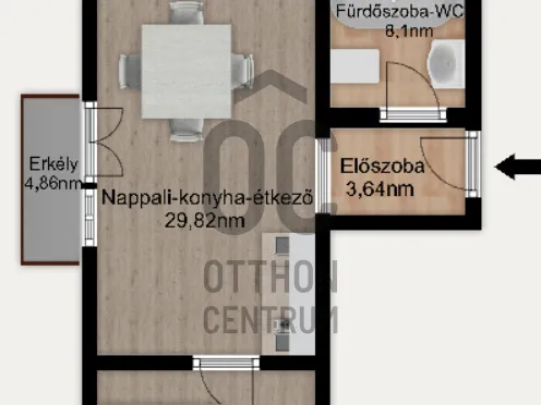 Eladó lakás Komárom 67 nm