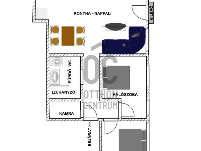 Kiadó lakás Tata 51 nm