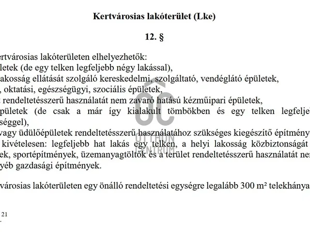 Eladó telek Siófok, Belváros 1652 nm