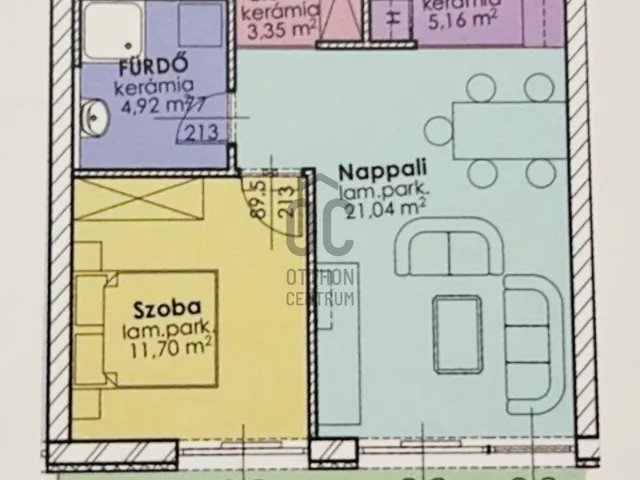 Eladó lakás Siófok, Ezüstpart 50 nm