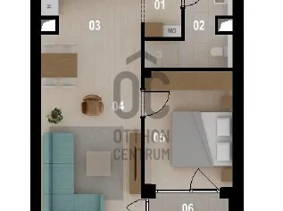 Eladó lakás Siófok, Ezüstpart 47 nm