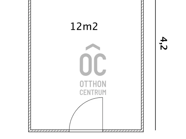 Kiadó kereskedelmi és ipari ingatlan Siófok, Belváros 12 nm