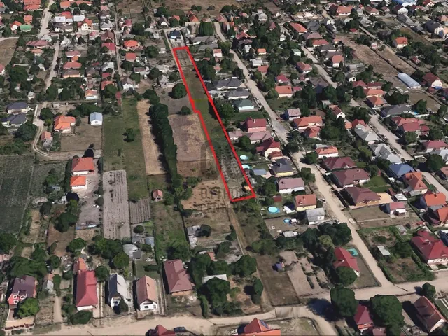 Eladó telek Debrecen, Júliatelep 3608 nm