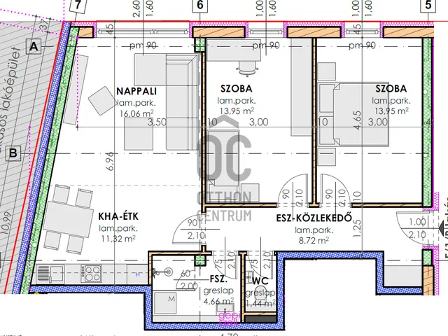 Eladó lakás Debrecen, Belváros 70 nm