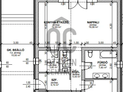 Eladó ház Hajdúsámson 75 nm