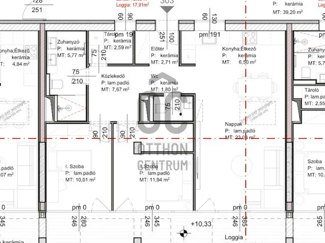 Eladó lakás Debrecen, Belváros 72 nm