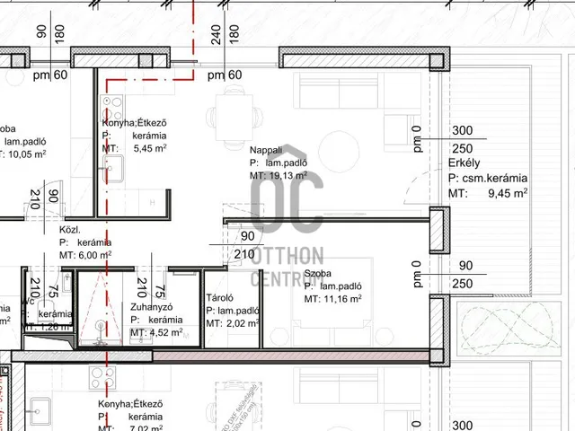 Eladó lakás Debrecen, Belváros 62 nm