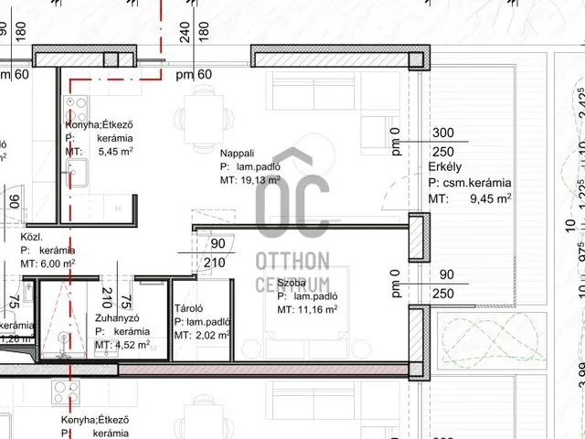 Eladó lakás Debrecen, Belváros 62 nm