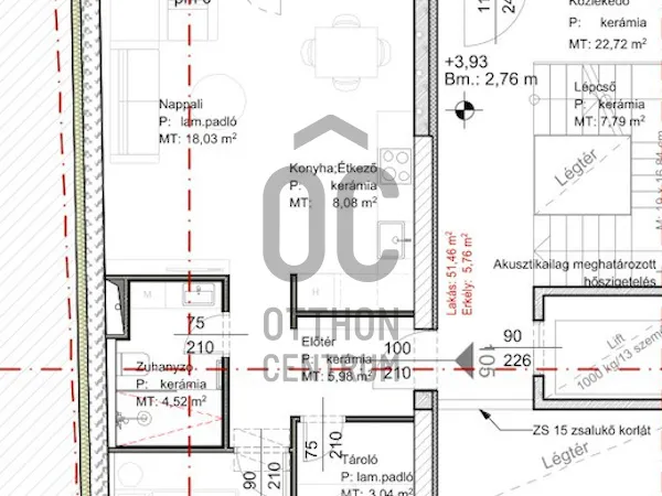 Eladó lakás Debrecen, Belváros 51 nm