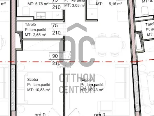 Eladó lakás Debrecen, Belváros 45 nm