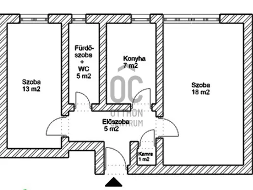 Eladó lakás Debrecen, Belváros 49 nm