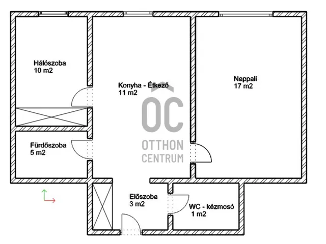 Eladó lakás Debrecen, Belváros 47 nm